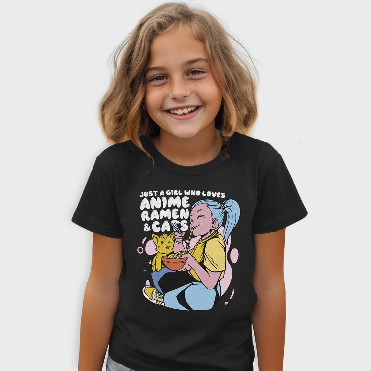 Ramen Cat Love, Tricou Copii