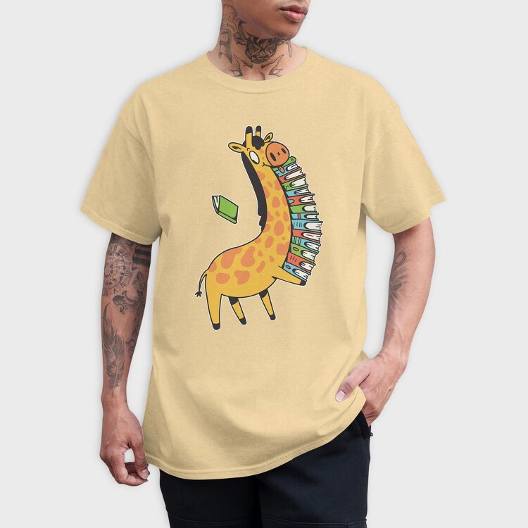 Giraffe Books, Tricou Barbati (Unisex)