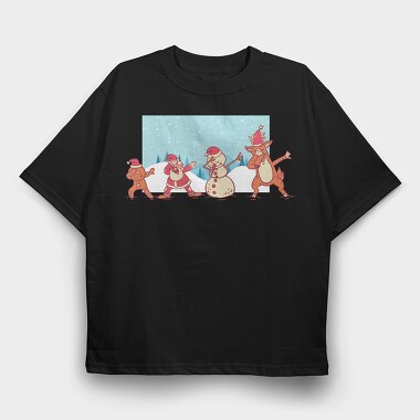 Christmas Dub, Tricou Oversize Barbati (Unisex)