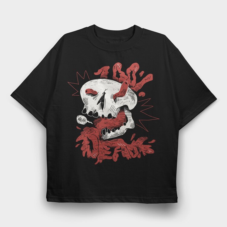 Funny Afterlife 11, Tricou Oversize Barbati (Unisex)