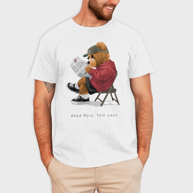 Teddy Streetreaders, Tricou Barbati (Unisex)