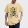 Banana Riding Bike, Tricou Barbati (Unisex)