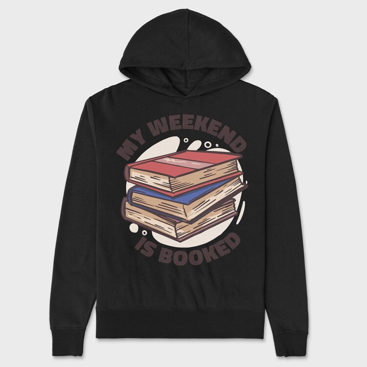 Bookpile Weekend, Hanorac Oversize Barbati (Unisex)