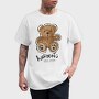 Teddy Warning Overload, Tricou Barbati (Unisex)
