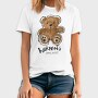 Teddy Warning Overload, Tricou Barbati (Unisex)