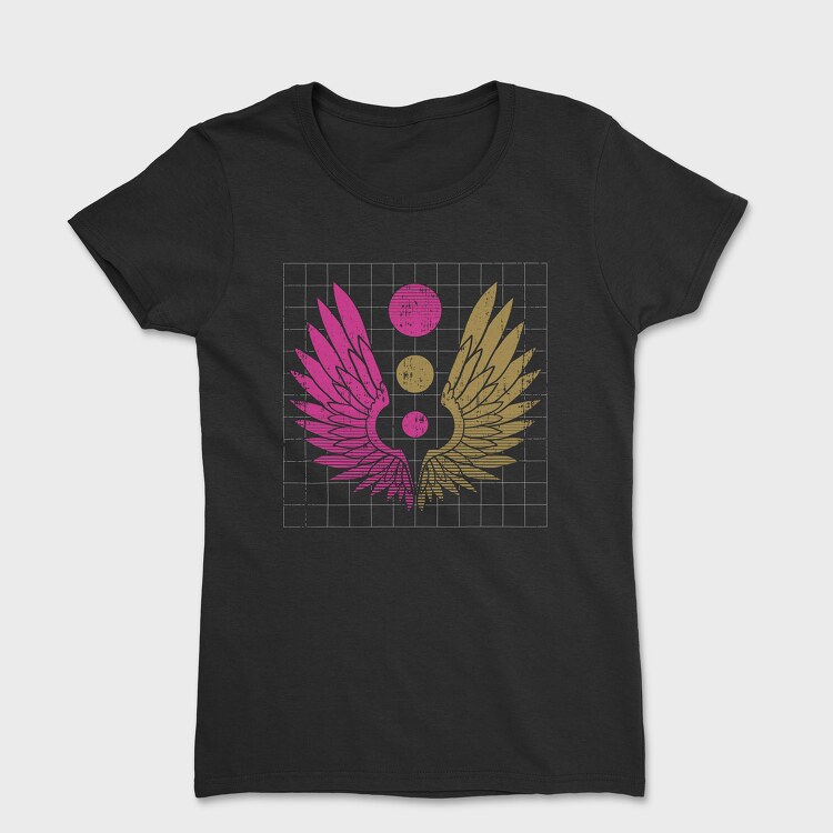 Abstract Wings, Tricou Femei